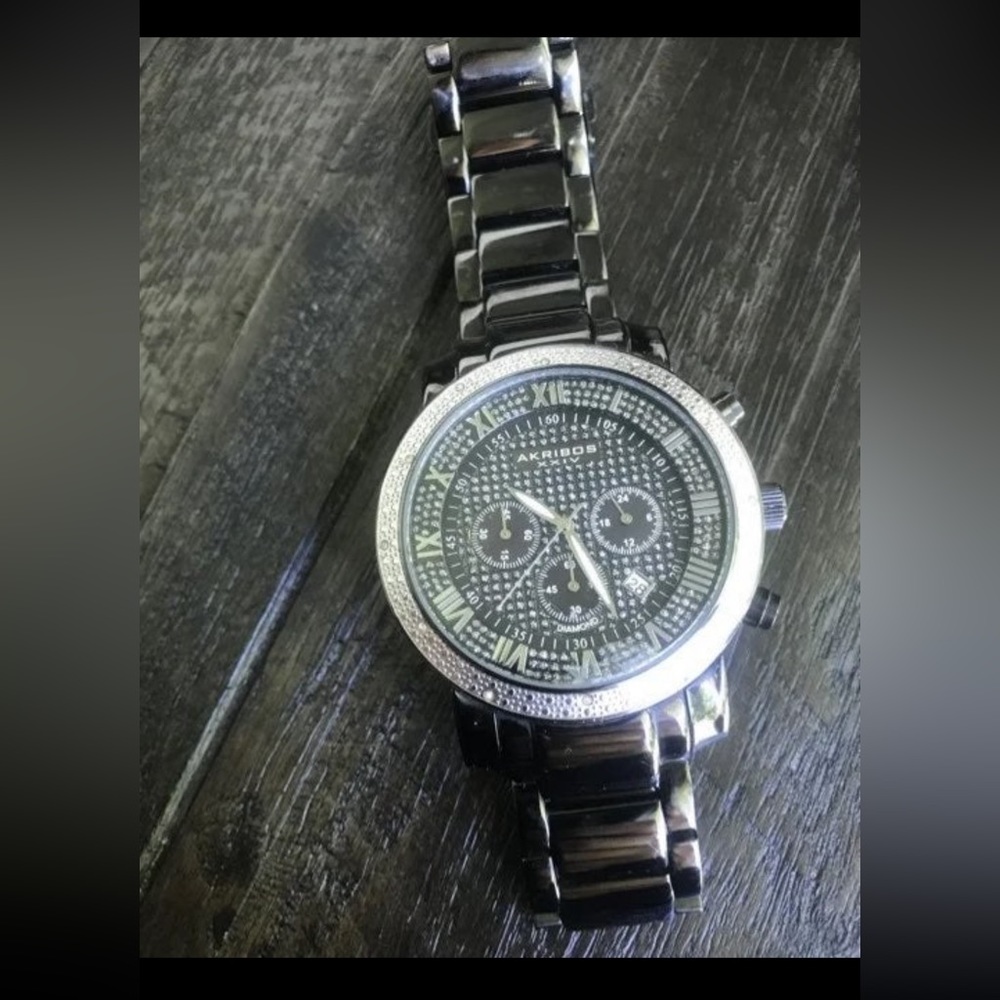 AKRIBOS XXIV men’s watch (AK439BK)